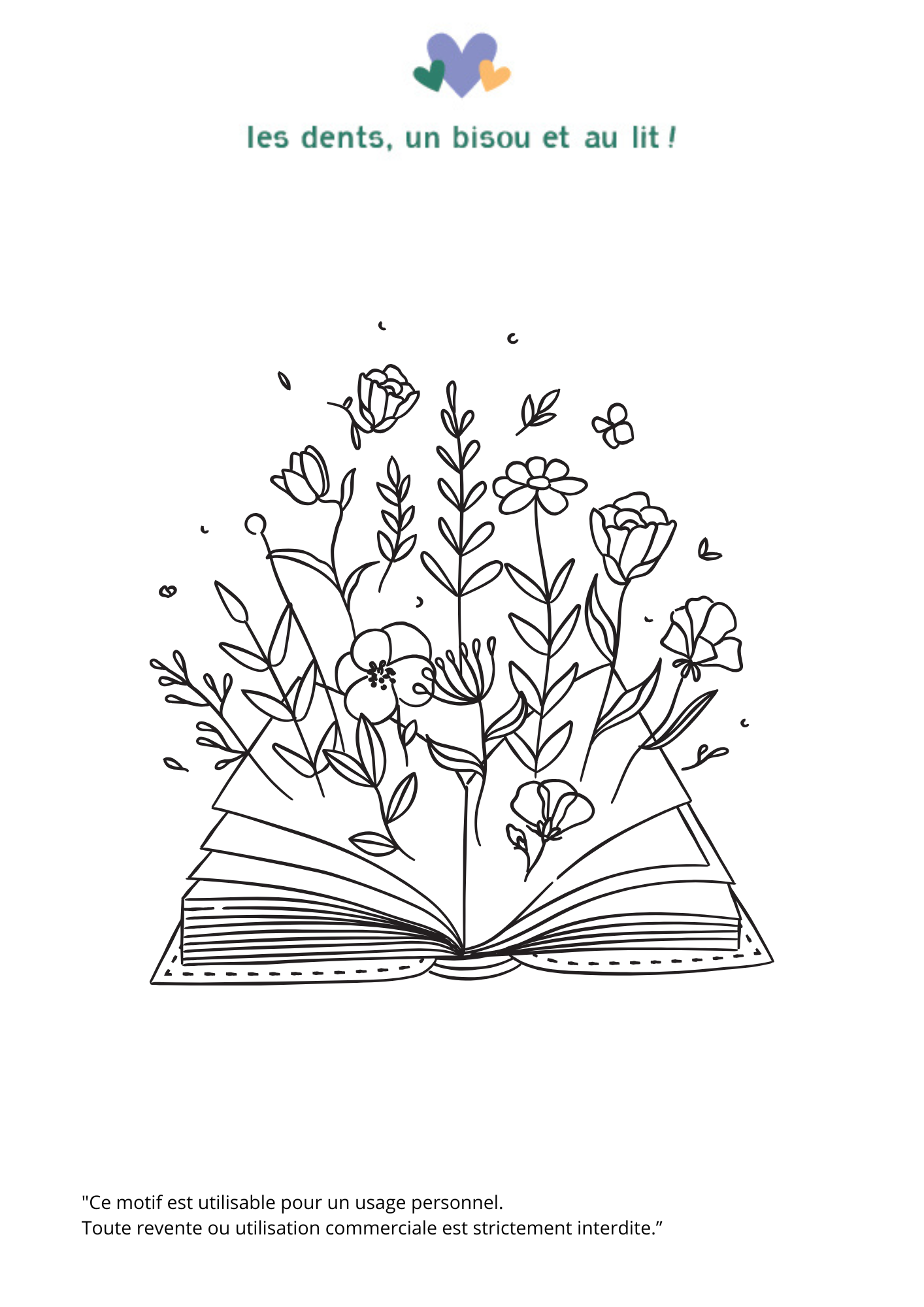 Motif à broder – Quotidien Fleuri (PDF téléchargeable)