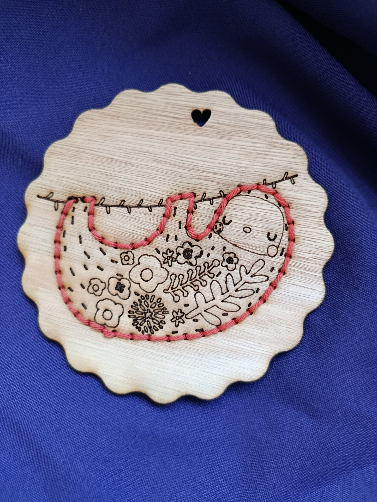 Kit de broderie enfant – Animaux à broder sur bois (dès 5 ans)