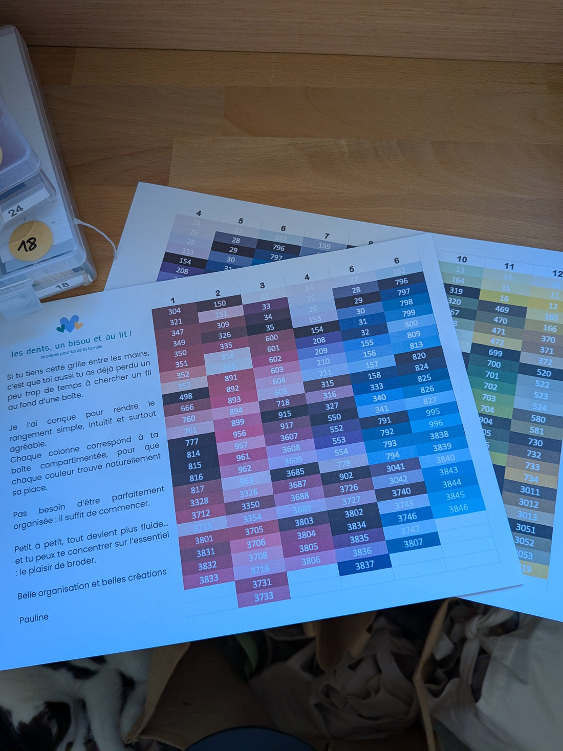 Rangement des fils à broder : mon système simple pour s'organiser facilement et éviter les noeuds