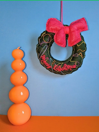 Ebook Flashback Brodés – 9 projets de broderie rétro pour un Noël 80’s (cadeaux + déco)