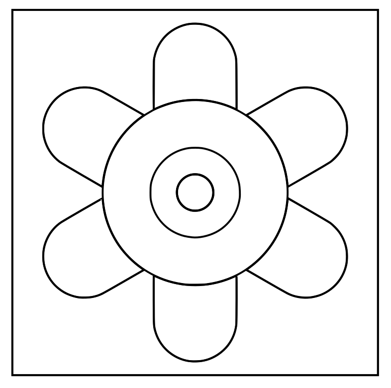 Lot de 6 motifs à broder – Édition spéciale Octobre Rose