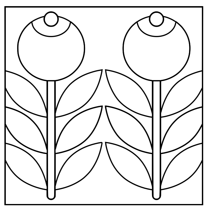 Lot de 6 motifs à broder – Édition spéciale Octobre Rose