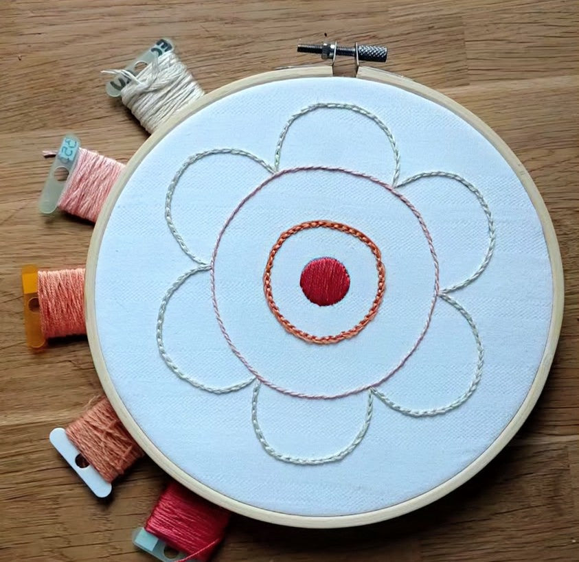 Lot de 6 motifs à broder – Édition spéciale Octobre Rose