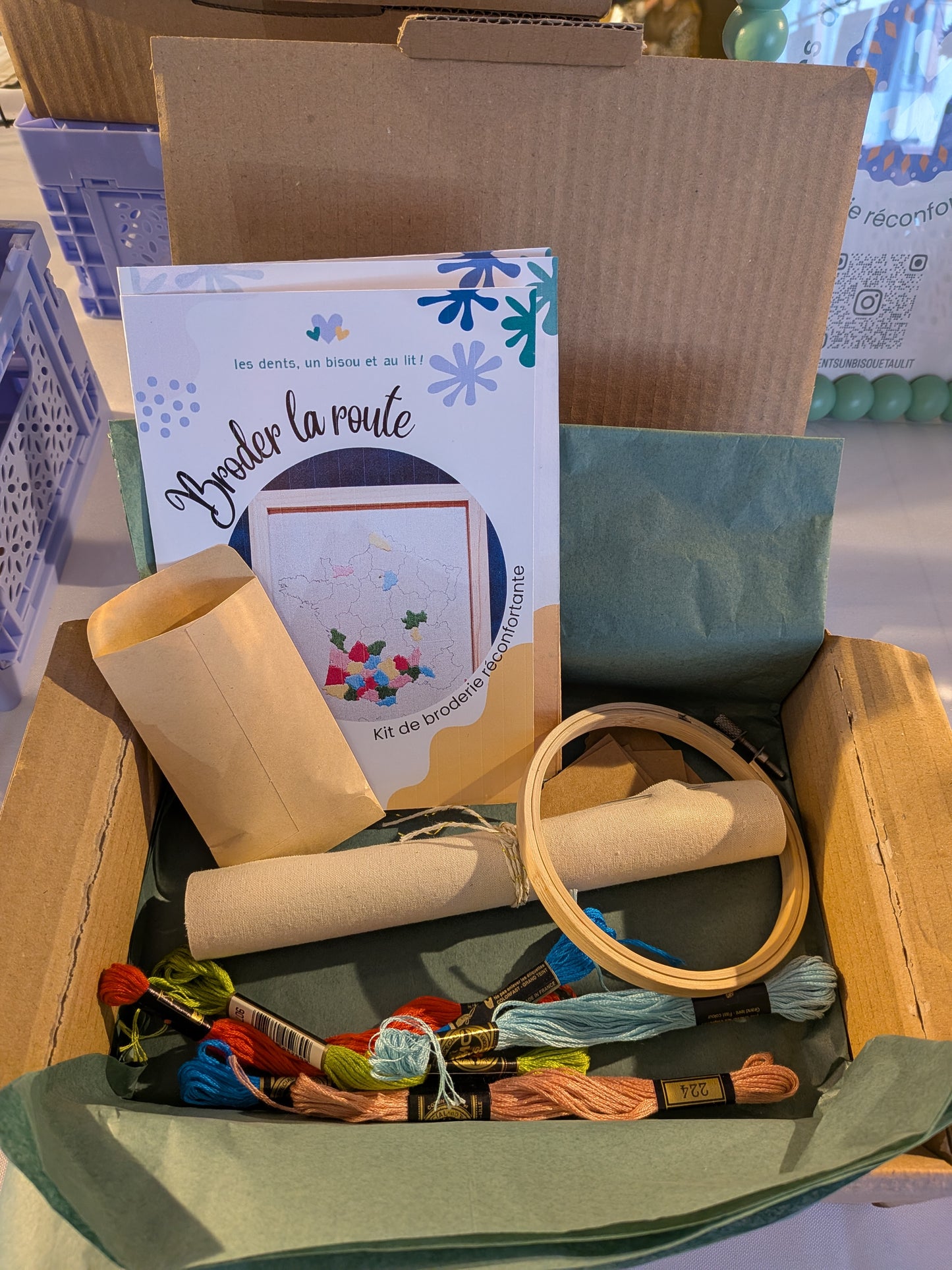 Kit de broderie – Broder la route