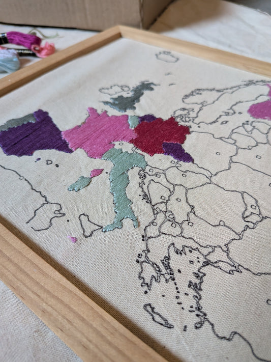 Kit de broderie – Broder la route