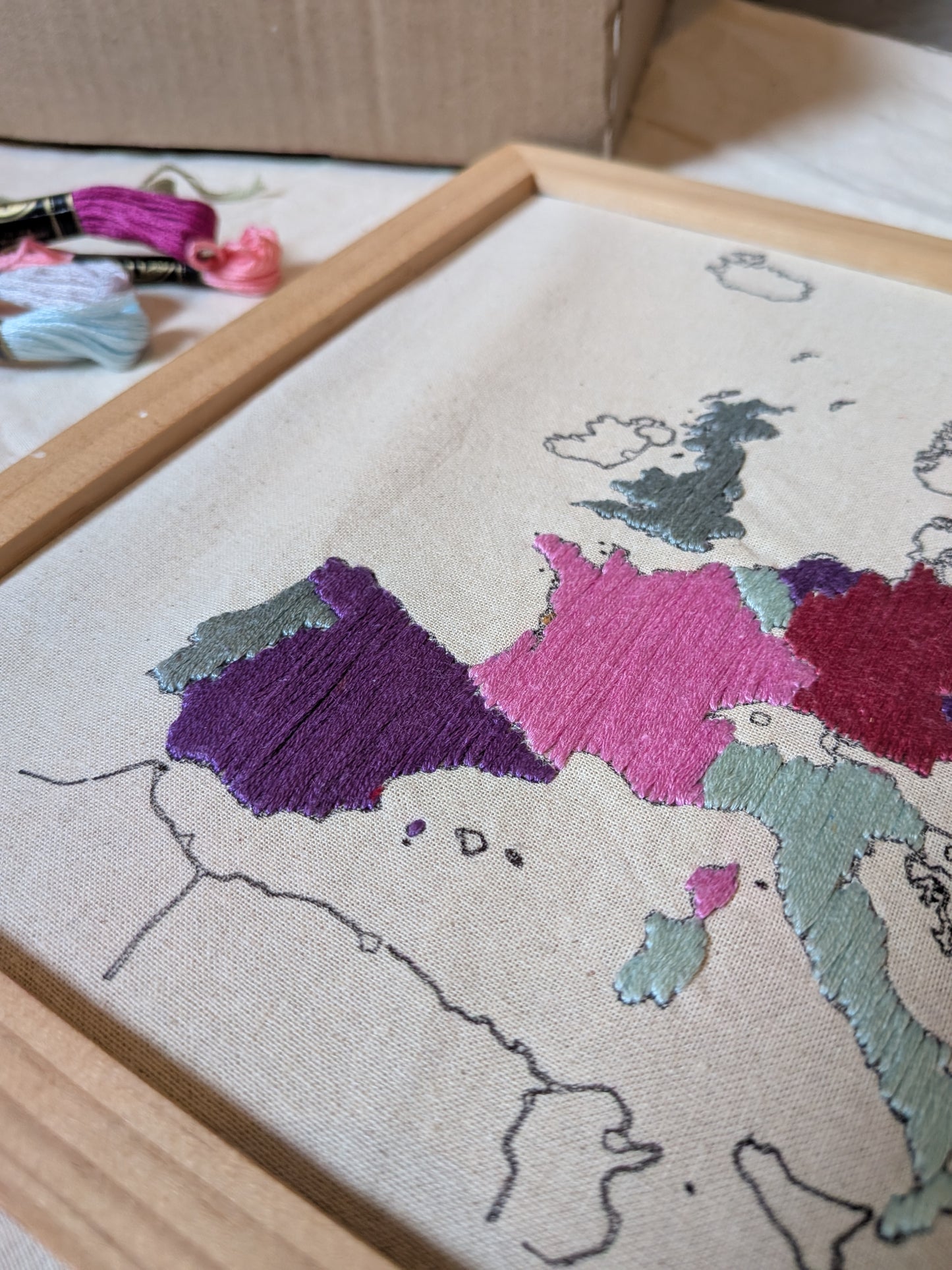 Kit de broderie – Broder la route